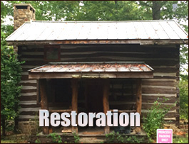 Historic Log Cabin Restoration  Pendleton County, Kentucky